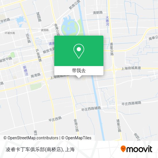 凌睿卡丁车俱乐部(南桥店)地图