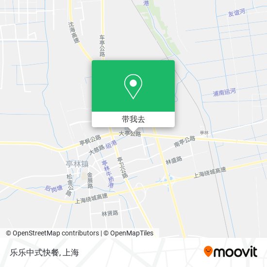 乐乐中式快餐地图