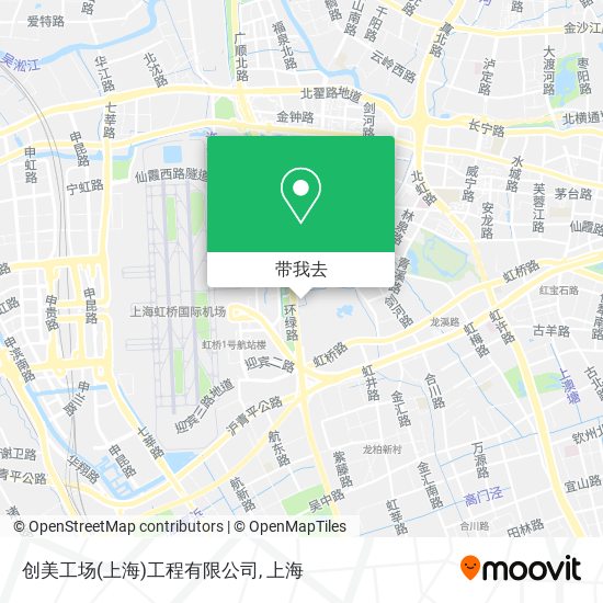 创美工场(上海)工程有限公司地图