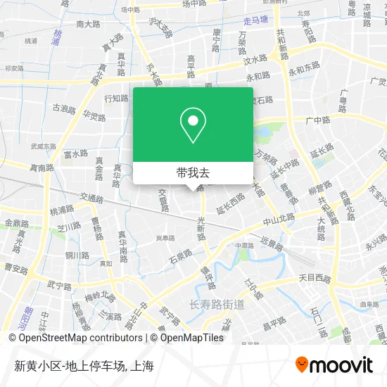 新黄小区-地上停车场地图