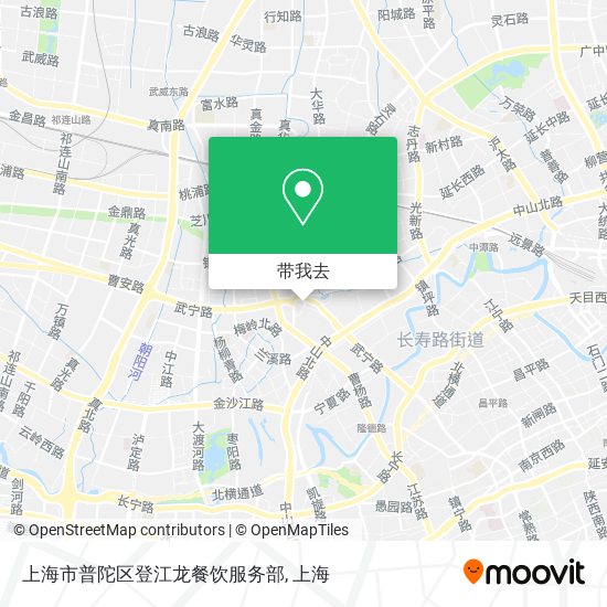 上海市普陀区登江龙餐饮服务部地图
