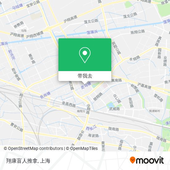翔康盲人推拿地图