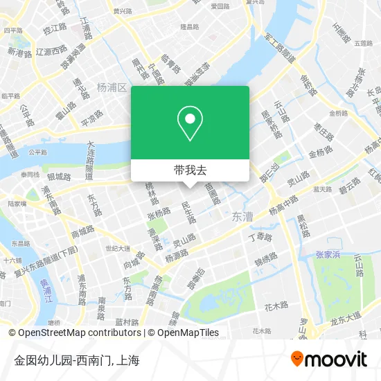 金囡幼儿园-西南门地图