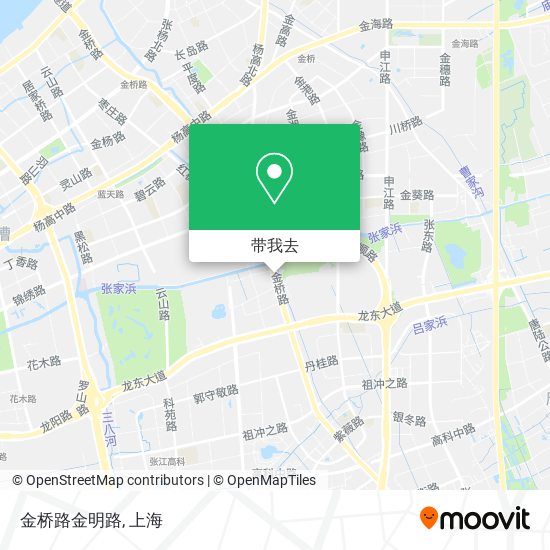 金桥路金明路地图