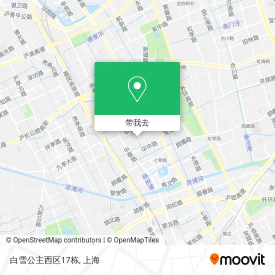 白雪公主西区17栋地图