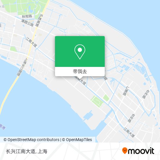 长兴江南大道地图