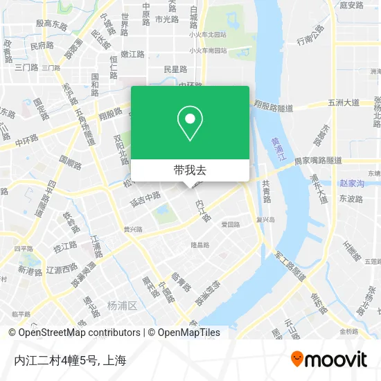 内江二村4幢5号地图