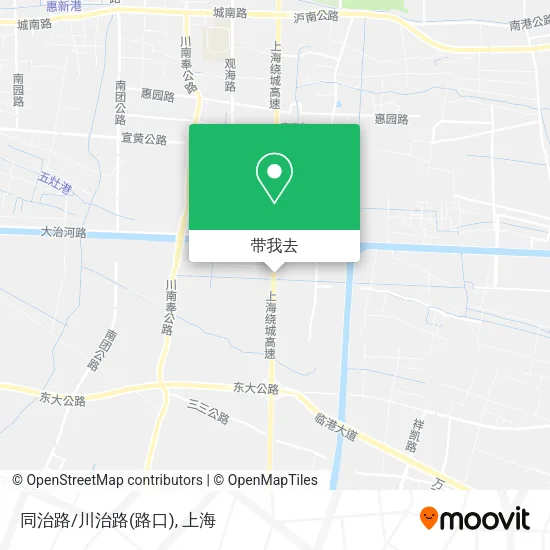 同治路/川治路(路口)地图