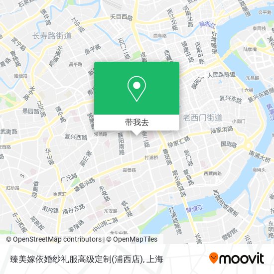 臻美嫁依婚纱礼服高级定制(浦西店)地图