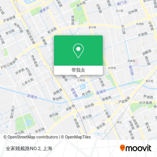全家顾戴路NO.2地图