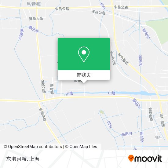 东港河桥地图