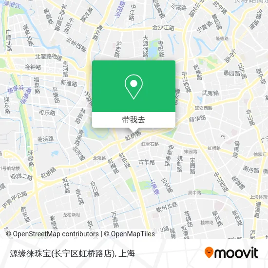 源缘徕珠宝(长宁区虹桥路店)地图