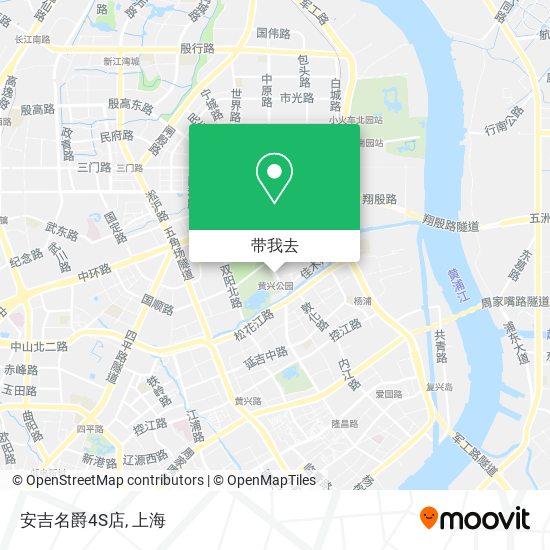 安吉名爵4S店地图