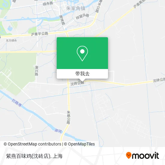紫燕百味鸡(沈砖店)地图