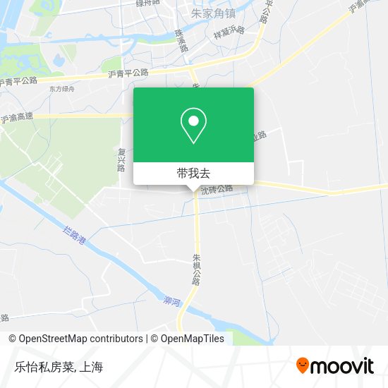 乐怡私房菜地图