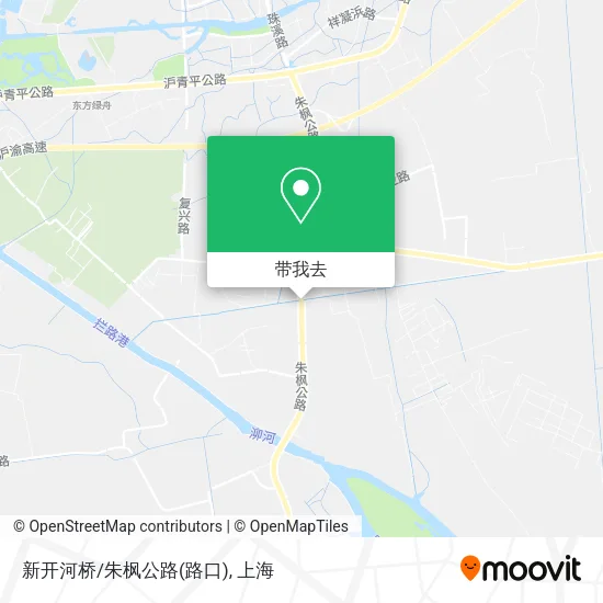 新开河桥/朱枫公路(路口)地图