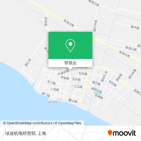 绿波机电经营部地图