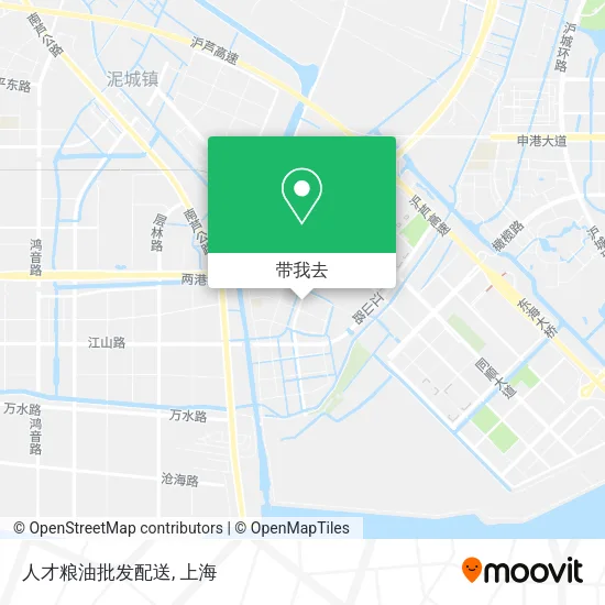 人才粮油批发配送地图