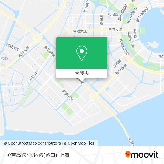 沪芦高速/顺运路(路口)地图