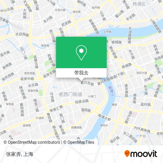 张家弄地图
