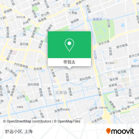 舒远小区地图