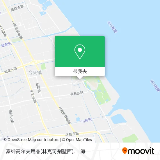 豪绅高尔夫用品(林克司别墅西)地图