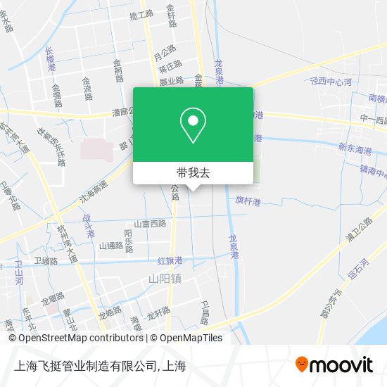 上海飞挺管业制造有限公司地图