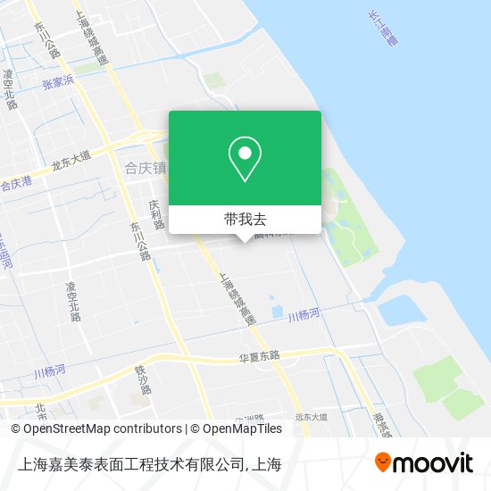 上海嘉美泰表面工程技术有限公司地图