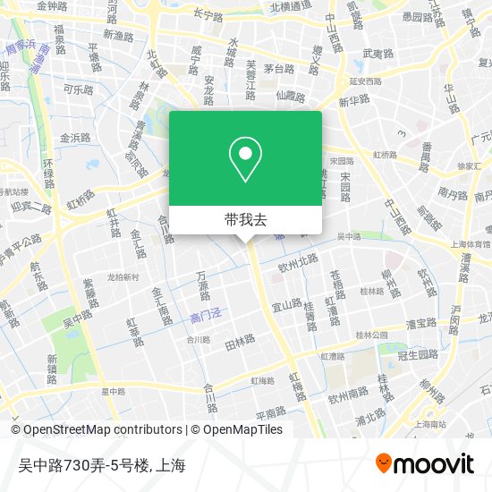 吴中路730弄-5号楼地图