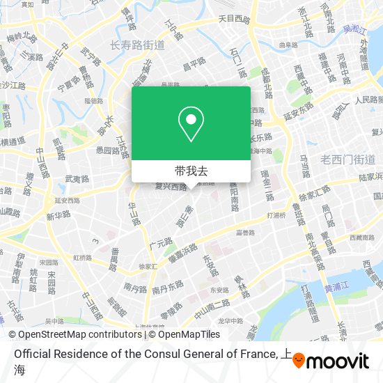 Official Residence of the Consul General of France地图
