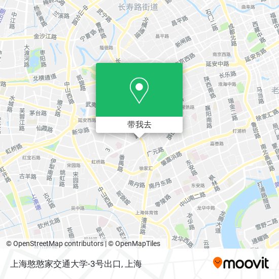 上海憨憨家交通大学-3号出口地图