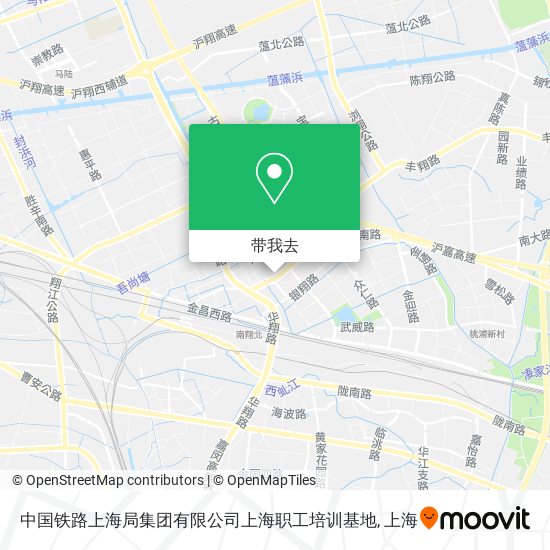 中国铁路上海局集团有限公司上海职工培训基地地图