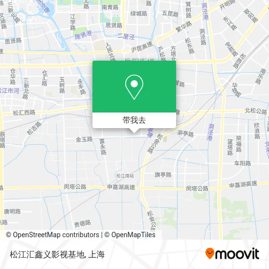 松江汇鑫义影视基地地图