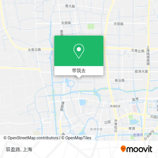 双盈路地图