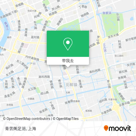 青蕓阁足浴地图