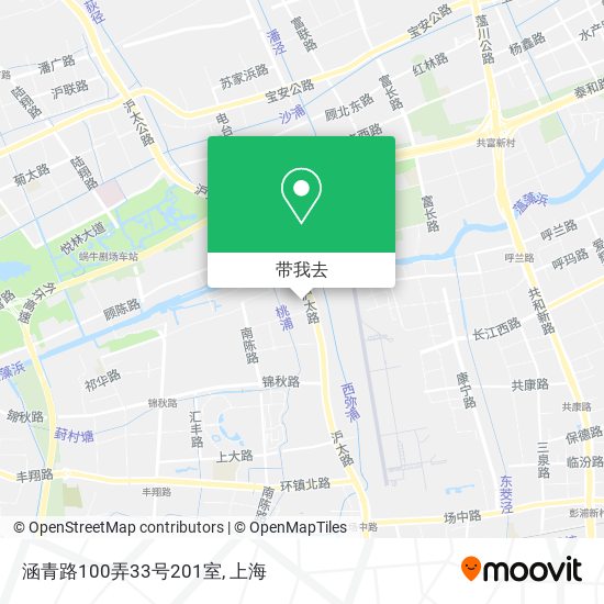 涵青路100弄33号201室地图