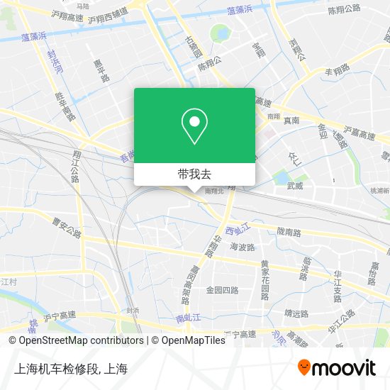 上海机车检修段地图