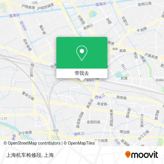 上海机车检修段地图
