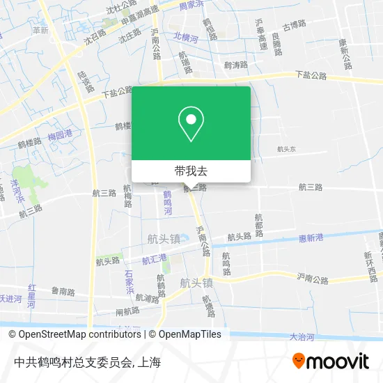 中共鹤鸣村总支委员会地图