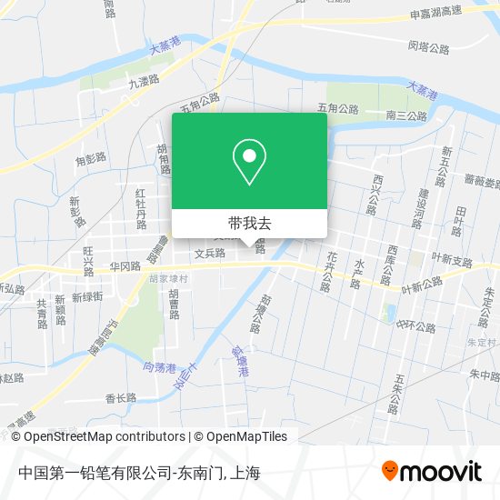 中国第一铅笔有限公司-东南门地图