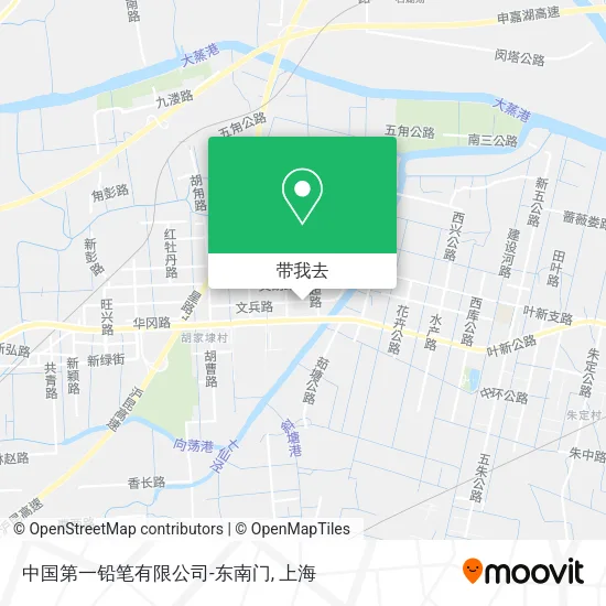中国第一铅笔有限公司-东南门地图