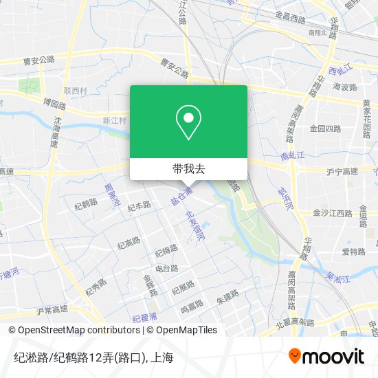 纪淞路/纪鹤路12弄(路口)地图