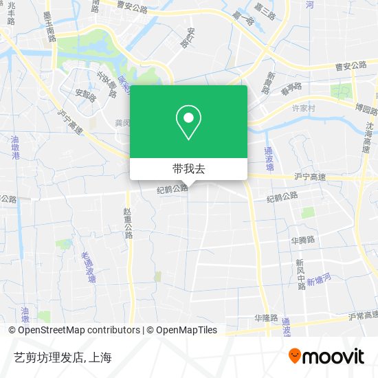 艺剪坊理发店地图