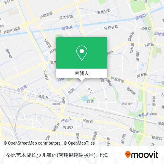 蒂比艺术成长少儿舞蹈(南翔银翔湖校区)地图