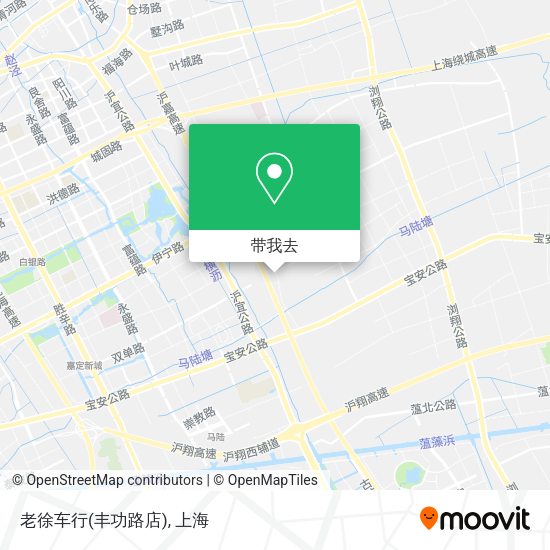 老徐车行(丰功路店)地图
