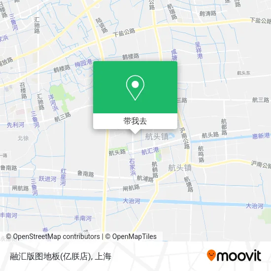 融汇版图地板(亿朕店)地图