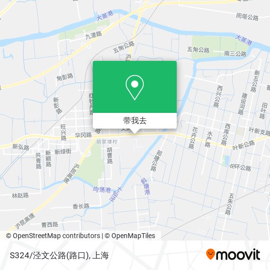S324/泾文公路(路口)地图