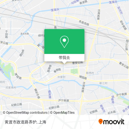 黄渡市政道路养护地图