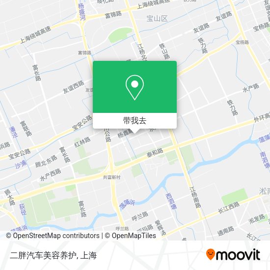 二胖汽车美容养护地图