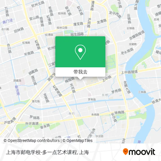 上海市邮电学校-多一点艺术课程地图